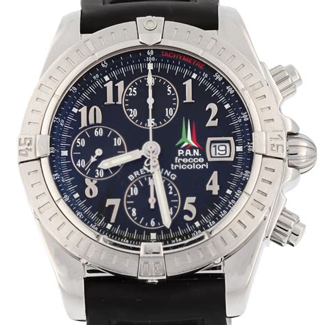 breitling pan evolution frecce tricolori 1000 pezzii|Breitling Chronomat Evolution PAN Frecce Tricolori Watch A13356.